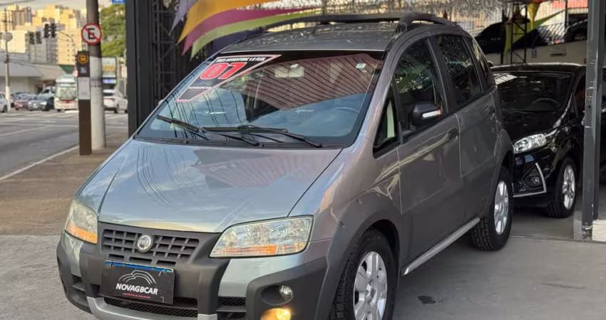 Fiat Idea Adv.Ext./Adv.Ext. Loc. 1.8 Flex 5p  - Cinza - 2007/2007