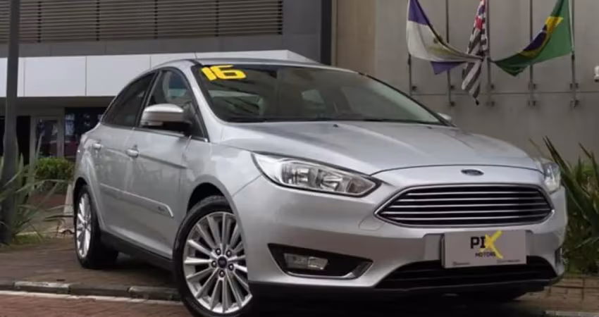 Ford Focus 2016 2.0 titanium fastback 16v flex 4p powershift