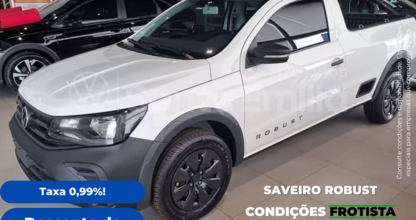 VOLKSWAGEN SAVEIRO 1.6 ROBUST TOTAL FLEX CD 16V