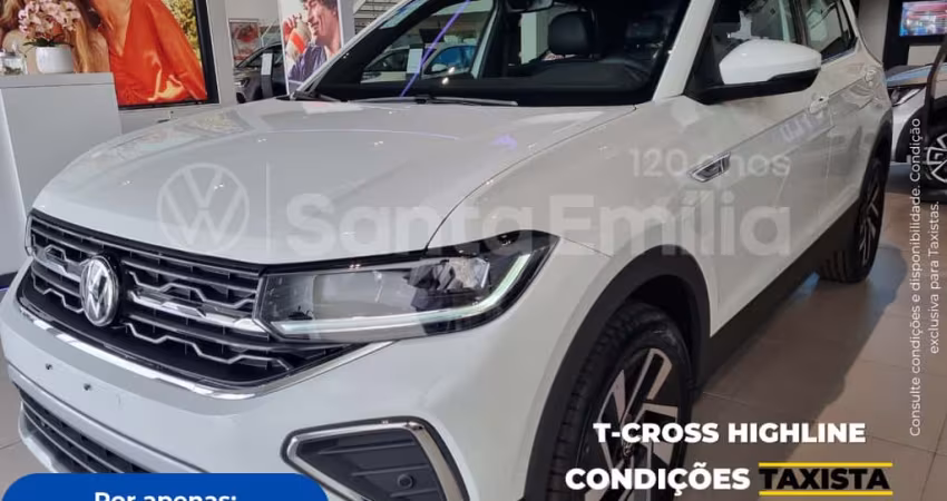 VOLKSWAGEN T-CROSS 1.4 TSI HIGHLINE 250 16V 4P