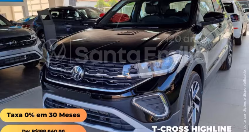 VOLKSWAGEN T-CROSS 1.4 TSI HIGHLINE 250 16V 4P