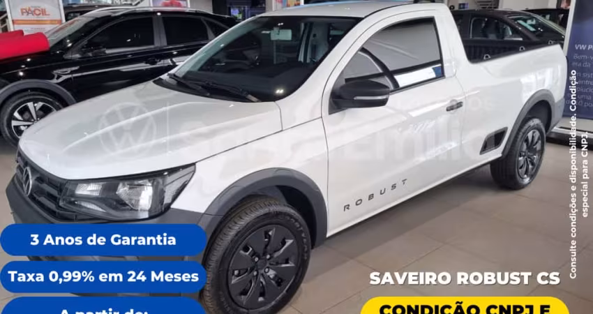 VOLKSWAGEN SAVEIRO 1.6 ROBUST TOTAL FLEX CD 16V