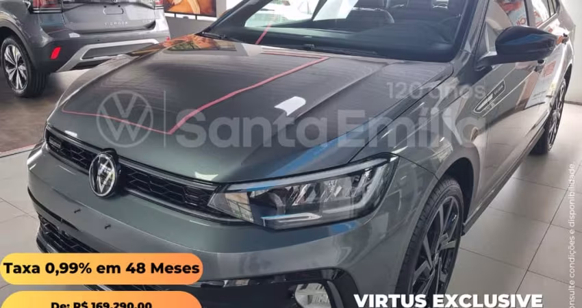 VOLKSWAGEN VIRTUS 1.4 TSI EXCLUSIVE 250 16V 4P