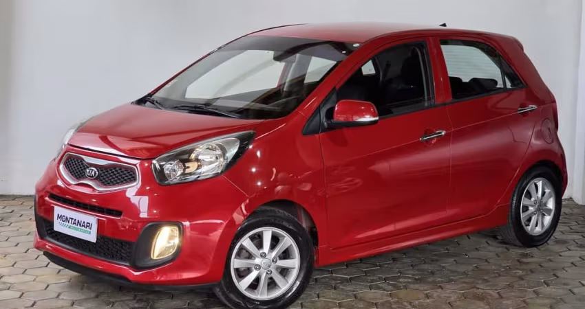 Kia Picanto EX 1.0 Flex Aut.  - Vermelha - 2015/2015