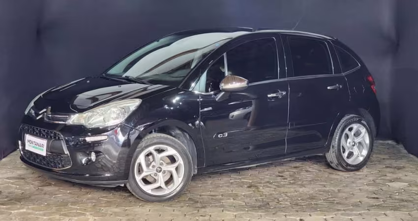 Citroën C3 Excl. 1.6 VTi Flex Start 16V 5p Aut.  - Preta - 2013/2013