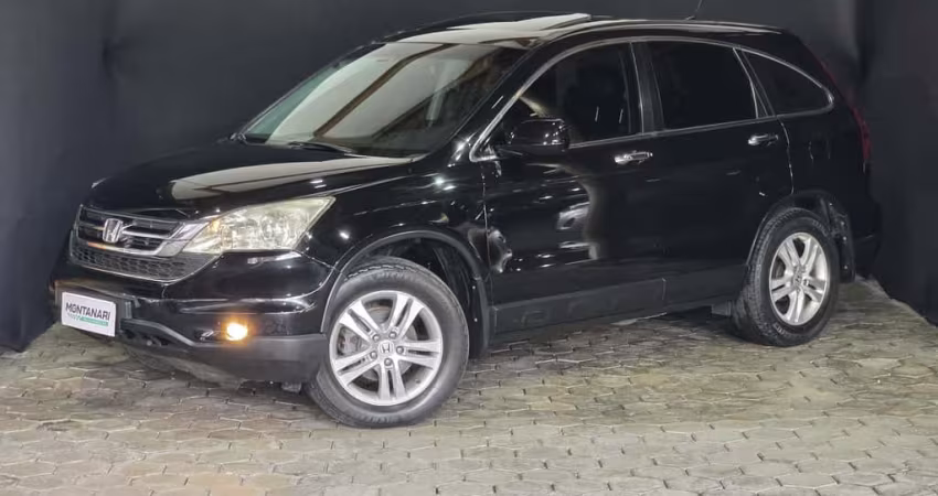 Honda CR-V EXL 2.0 16V 4WD/2.0 Flexone Aut.  - Preta - 2010/2010