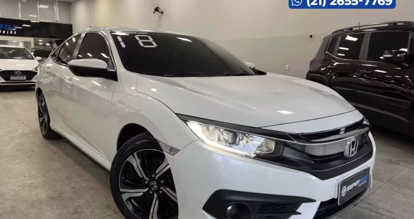 Honda Civic 2018 2.0 16v flexone ex 4p cvt