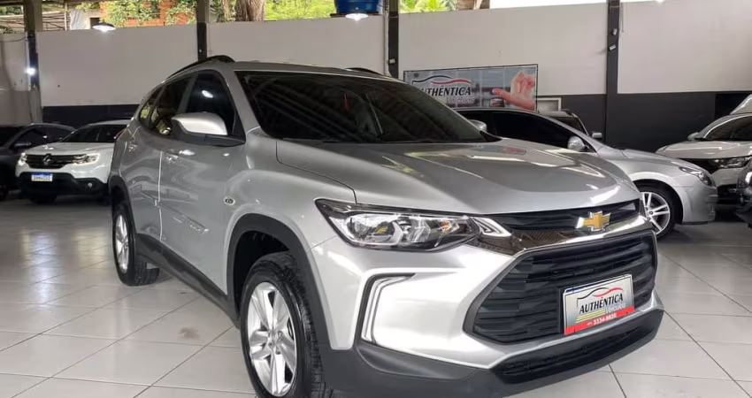 Chevrolet Tracker LT 1.0 Turbo 12V Flex Aut.  - Prata - 2021/2022