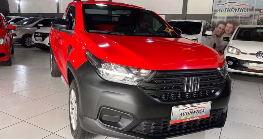 Fiat Strada Endurance 1.4 Flex 8V CS Plus  - Vermelha - 2021/2021