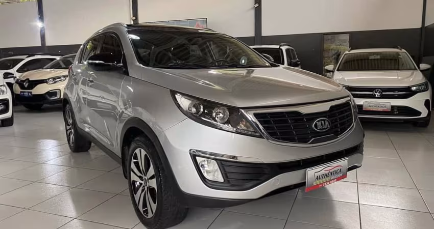 Kia Sportage EX 2.0 16V/ 2.0 16V Flex Aut.  - Prata - 2013/2014