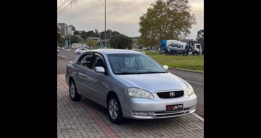 Toyota Corolla SE-G 1.8/1.8 Flex 16V Aut.  - Prata - 2003/2003