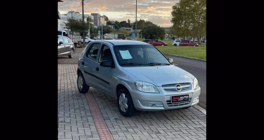 Chevrolet Celta Spirit 1.0 MPFI VHC 8V 5p  - Prata - 2010/2011