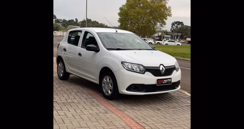 Renault Sandero AUTH 10 - Branca - 2018/2019