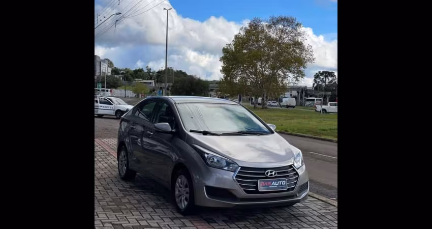 Hyundai HB20S 1.6M COMF - Prata - 2017/2017