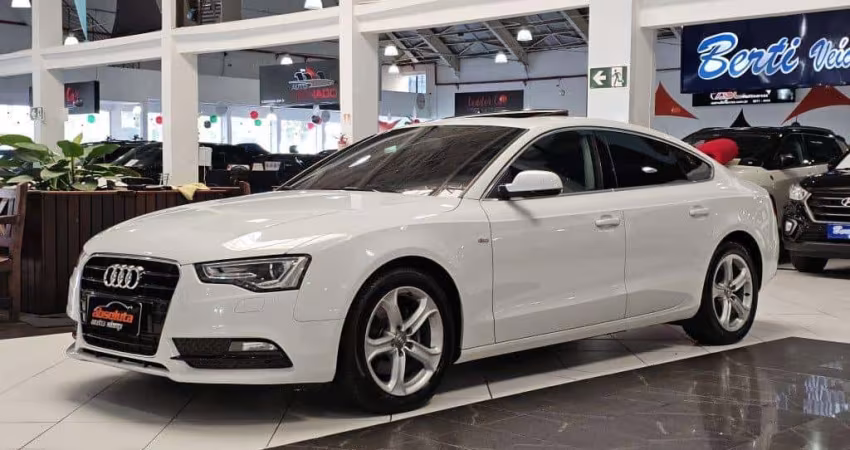 Audi A5 Sportback  - Branca - 2014/2015