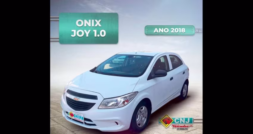 Chevrolet Onix HATCH Joy 1.0 8V Flex 5p Mec. - Branca - 2018/2018