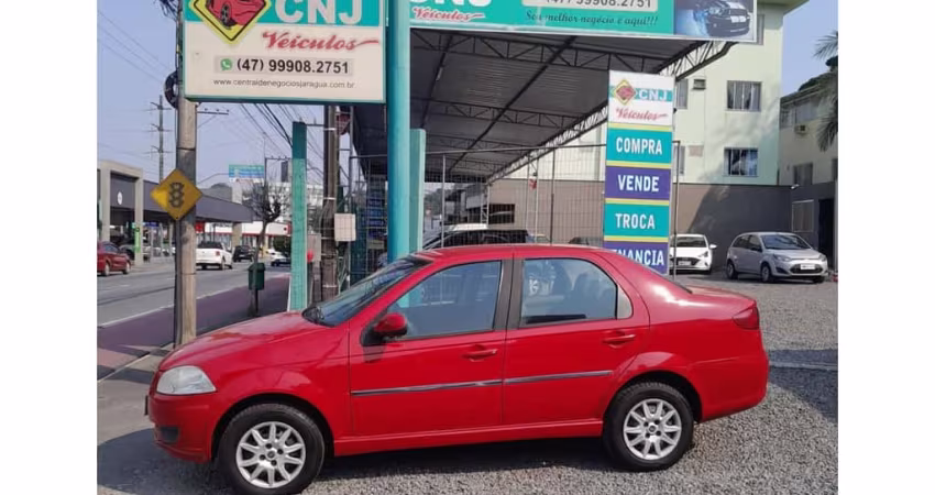 Fiat Siena EL 1.0 mpi Fire Flex 8V 4p - Vermelha - 2013/2013