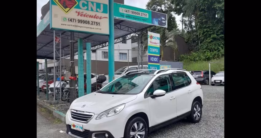 Peugeot 2008 Griffe 1.6 Flex 16V 5p Aut.  - Branca - 2016/2017