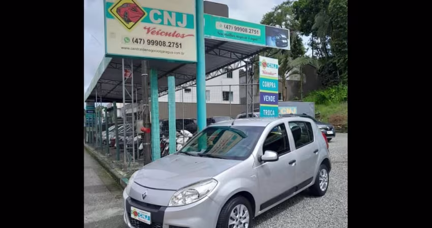 Renault Sandero EXPRESION 1.6 COMPLETO - Prata - 2012/2013
