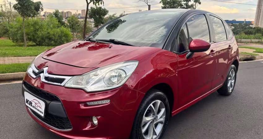 Citroën C3 1.5 TENDANCE 2013 - Vermelha - 2012/2013