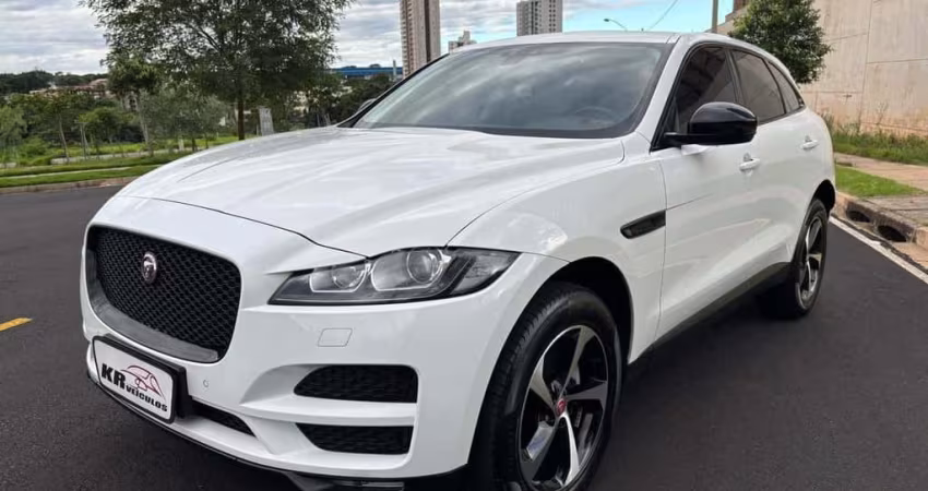 Jaguar F-Pace JAGUAR I/JAG FPACE 20TD PRESTIG 2018 - Branca - 2017/2018