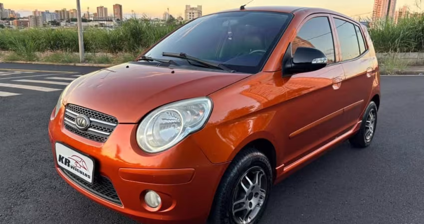 Kia Picanto  EX2 1.0 AT 2009 - Laranja - 2009/2009