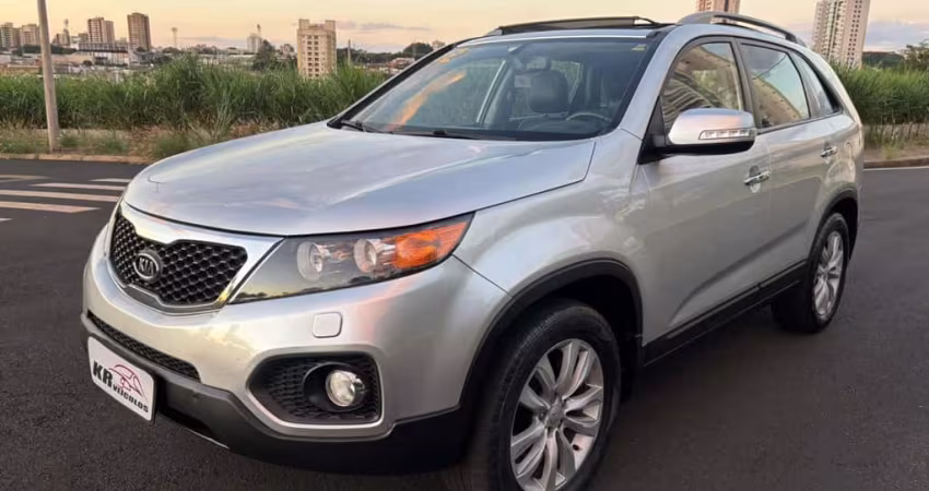 Kia Sorento EX2 2.4 7L 2012 - Prata - 2011/2012
