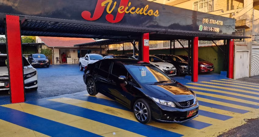 CIVIC 2.0 LXR AT 2016 PRETO 