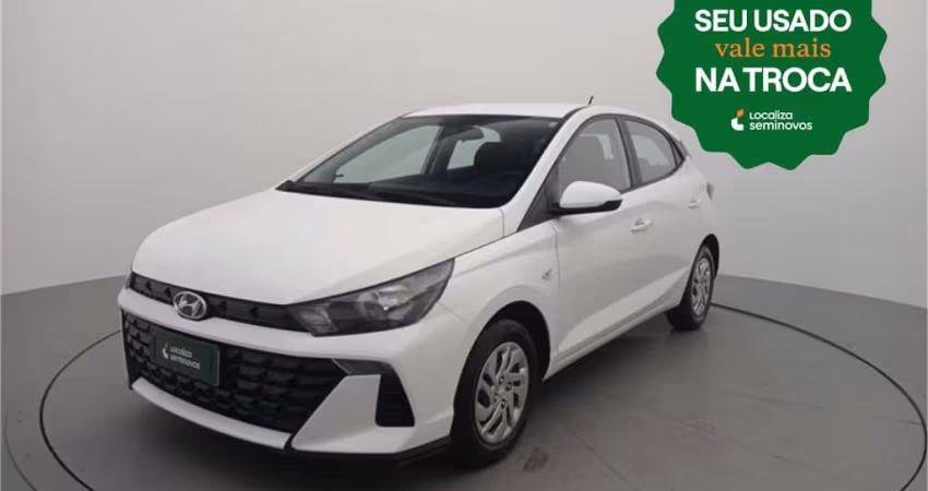 Hyundai Hb20 2024 1.0 12v flex sense plus manual