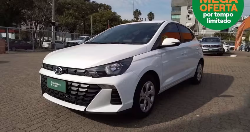 Hyundai Hb20 2025 1.0 12v flex comfort plus manual