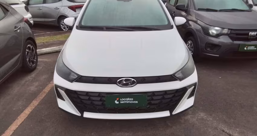 Hyundai Hb20 2024 1.0 12v flex sense plus manual