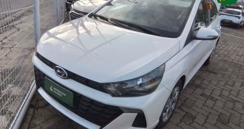 Hyundai Hb20 2024 1.0 12v flex comfort plus manual