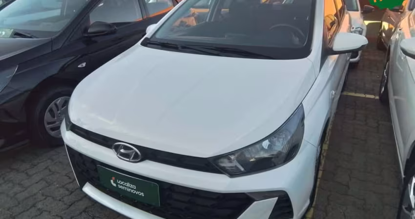 Hyundai Hb20 2024 1.0 12v flex sense plus manual