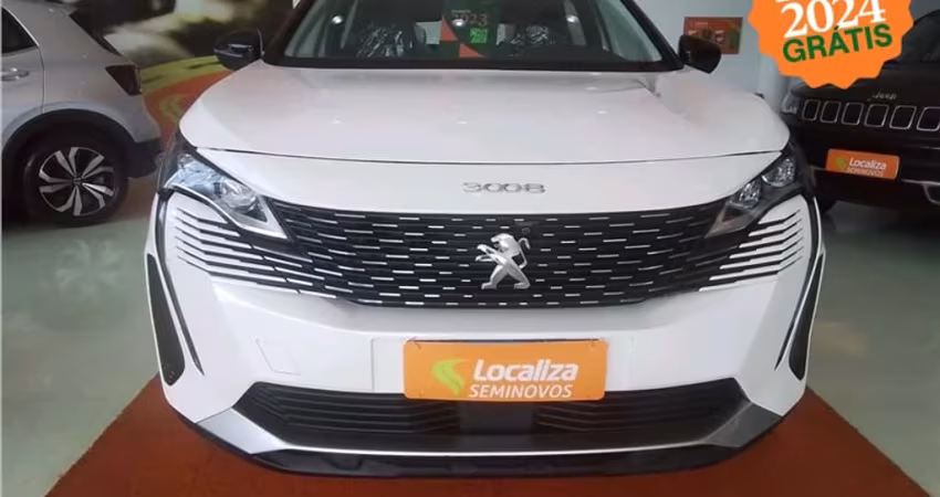 Peugeot 3008 2023 1.6 16v thp gasolina griffe automático