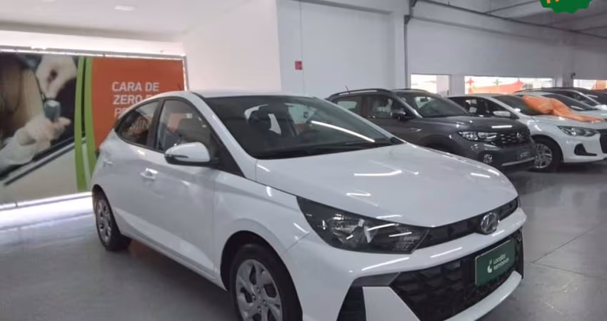 Hyundai Hb20 2025 1.0 12v flex comfort plus manual