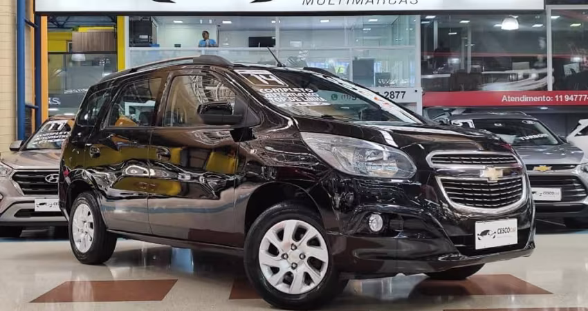 Chevrolet Spin HEV/ 1.8L AT LTZ - Preta - 2014/2014
