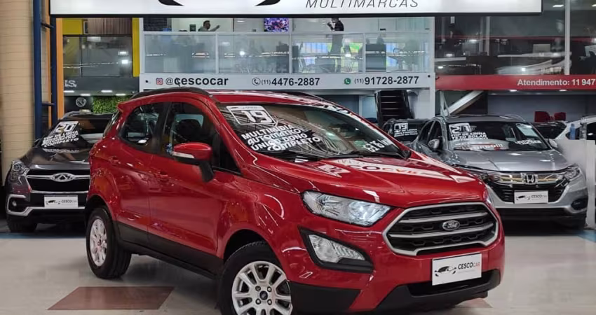 Ford EcoSport SE AT 1.5 - Vermelha - 2018/2019