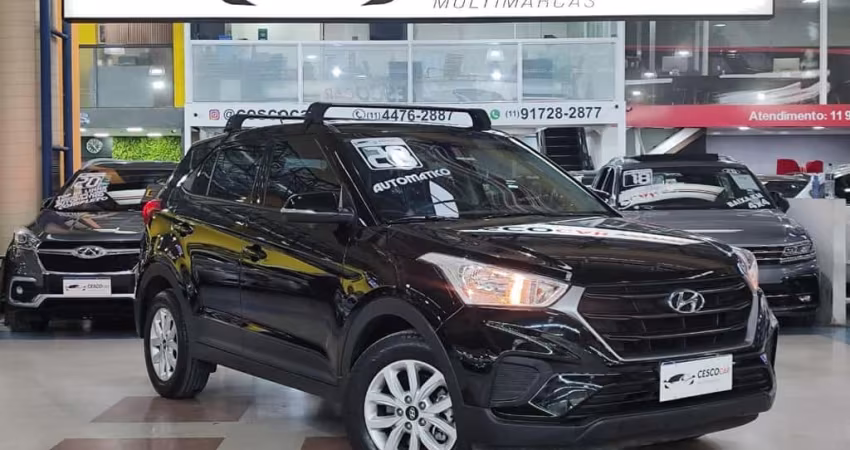 Hyundai Creta 16A ATTITU - Preta - 2020/2020