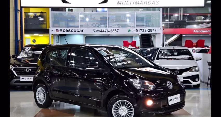 Volkswagen Up 1.0 TSI MOVE COMPLETO - Preta - 2016/2017