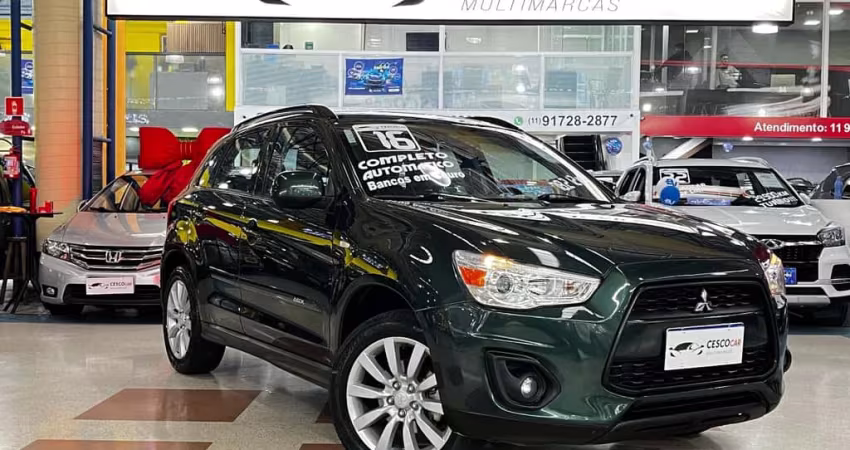 Mitsubishi ASX MC/ 2.0 CVT - Verde - 2016/2016