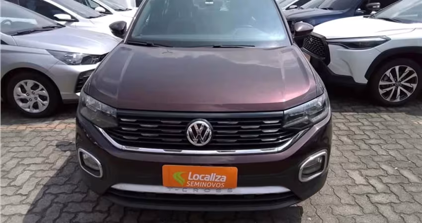 Volkswagen T-cross 2021 1.4 250 tsi total flex highline automático