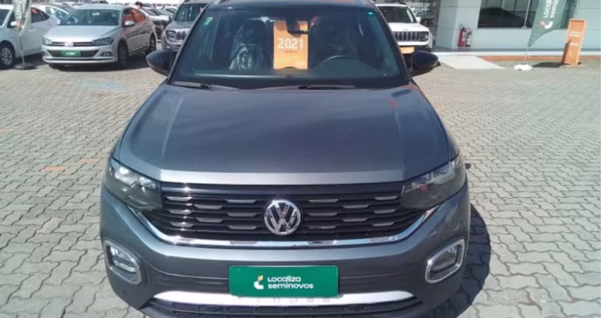 Volkswagen T-cross 2021 1.4 250 tsi total flex highline automático