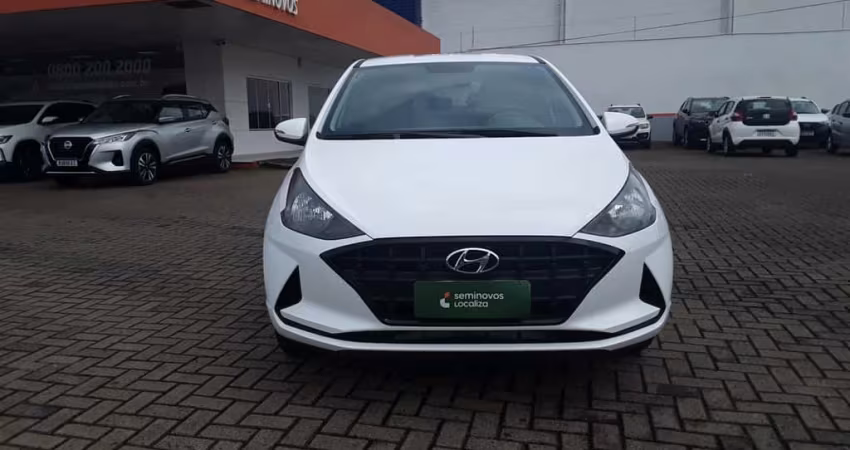Hyundai Hb20s 2022 1.0 12v flex vision manual