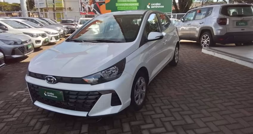Hyundai Hb20 2025 1.0 12v flex comfort plus manual