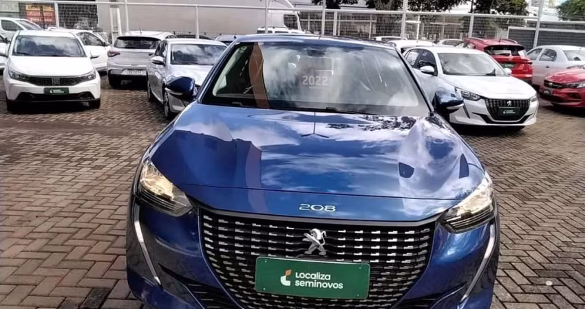 Peugeot 208 2022 1.6 16v flex allure at6