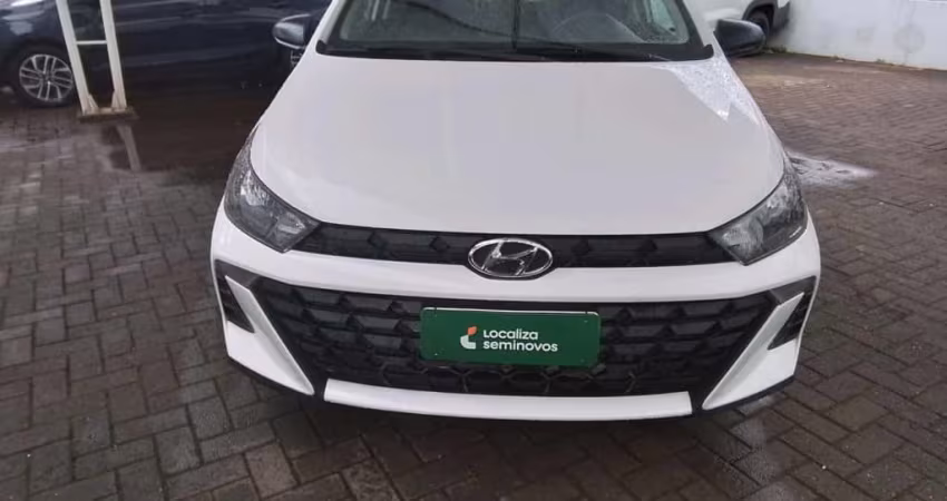 Hyundai Hb20 2023 1.0 12v flex sense manual