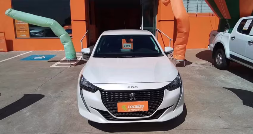 Peugeot 208 2022 1.6 16v flex allure at6