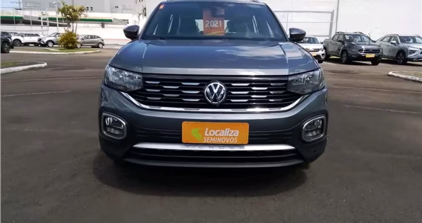 Volkswagen T-cross 2021 1.4 250 tsi total flex highline automático