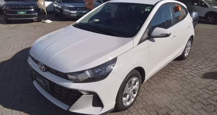 Hyundai Hb20 2025 1.0 12v flex comfort plus manual
