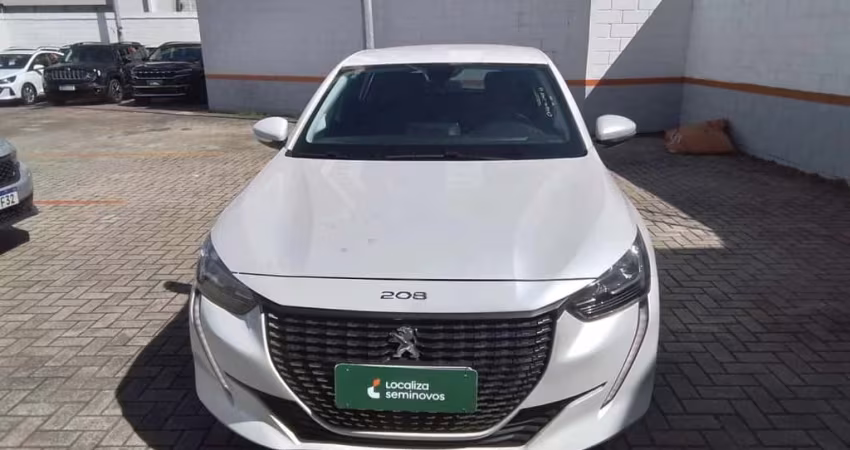 Peugeot 208 2022 1.6 16v flex allure at6